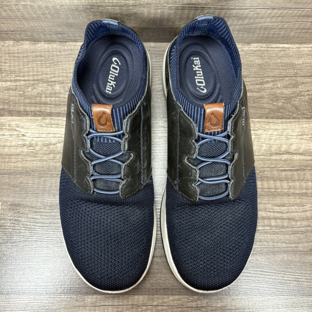 Olukai Dede Slip On Blue Mens US Size 9.5 EUR 42.5 10361 Sneakers - Picture 8 of 10